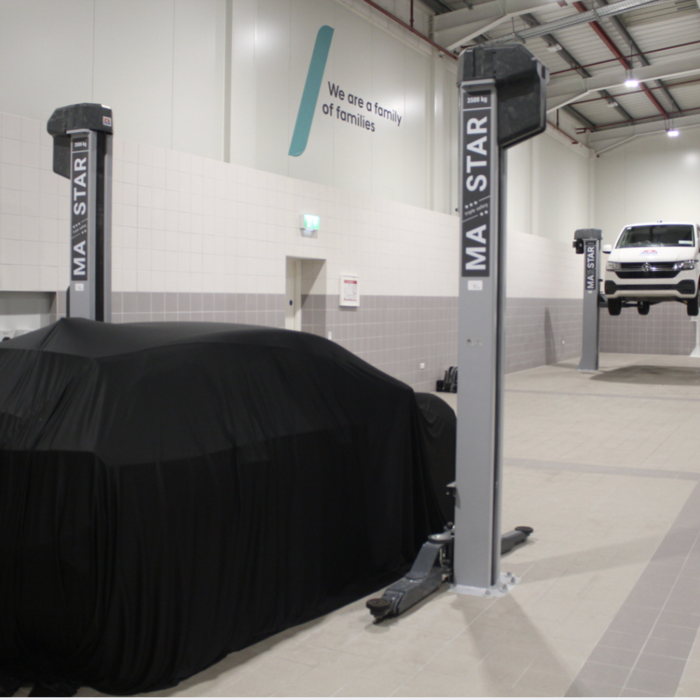 Quality and durability of workshop lifts | © MAHA Ireland